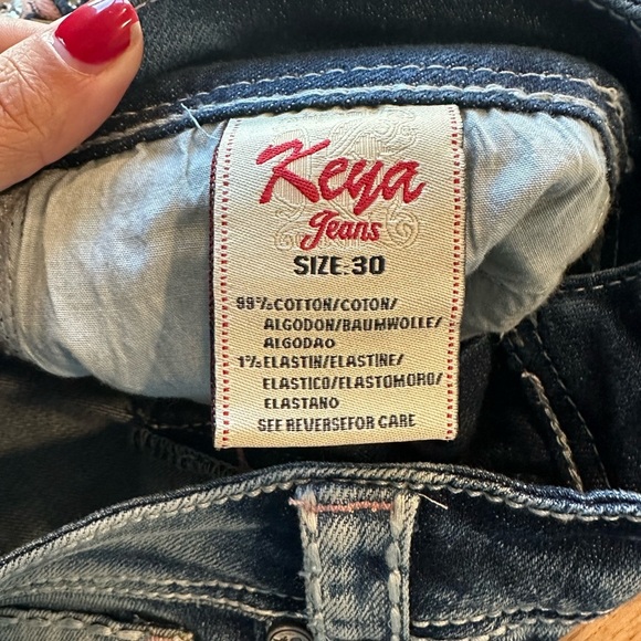 Keya boot cut embellished jeans - Picture 9 of 13